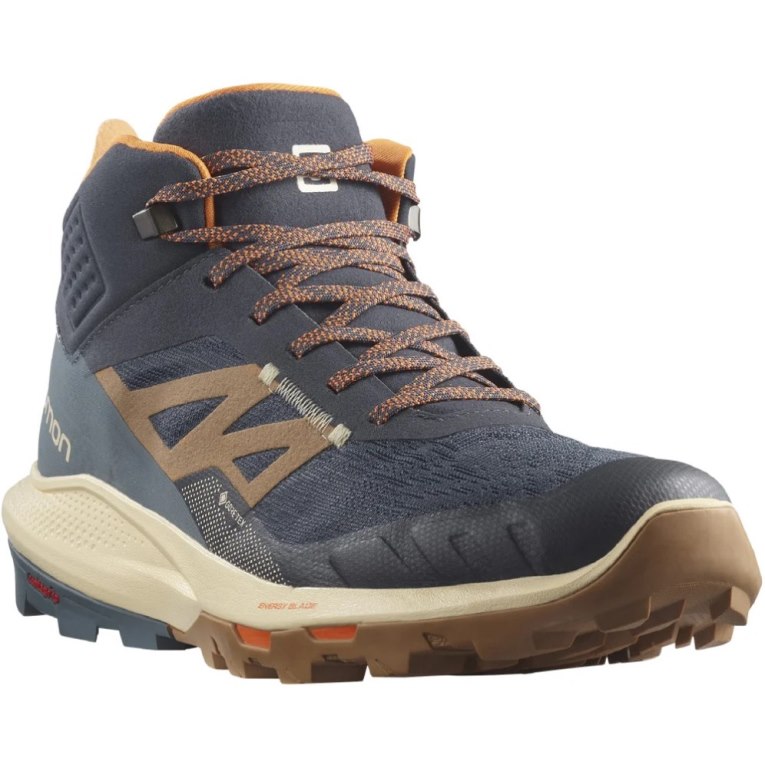 Dark Grey Salomon Outpulse Mid GTX Men's Hiking Boots | IE HY3758